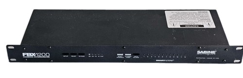 Sabine fbx1200 feedback - sabine,