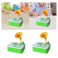 Lecteur de Musique pour Enfants, Phonographe avec 96 Cartes et Narrations