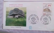 ENVELOPPE 1ER JOUR   - NUMEROTEE FDC- TORTUE  TERRESTRE -1991