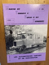 Magazine tramways vapeur