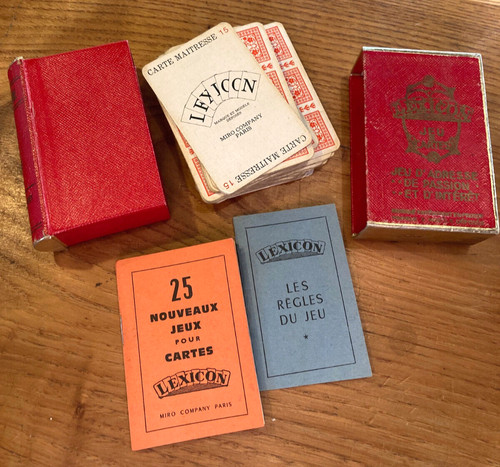 Jeu cartes lexicon - cartes,