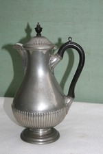 cafetière en étain sheffield.