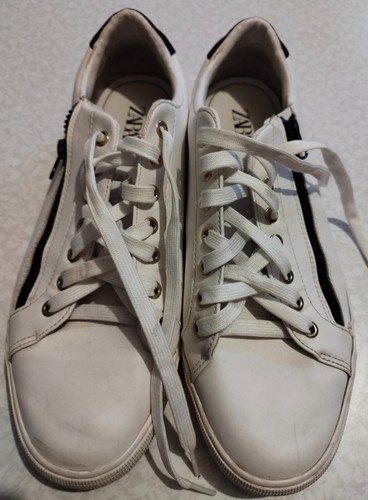 Basket blanche zara - blanche, homme