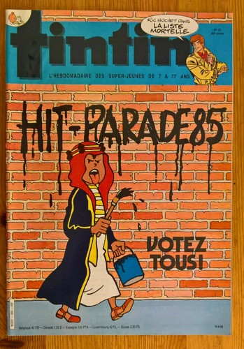 Journal tintin 505 jarry - tintin,