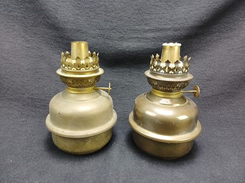 Paire ancienne lampe - , à
