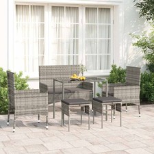 Salon de Jardin 6 pcs avec