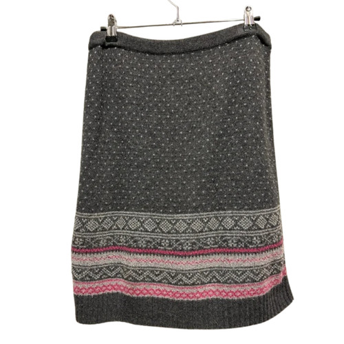 Jupe tricoté uniqlo gris - jupe,