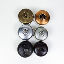 Lot de 6 anciens interrupteurs