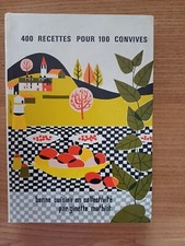 LIVRE CUISINE -  400 RECETTES POUR 100 CONVIVES - GINETTE MATHIOT  - 1983