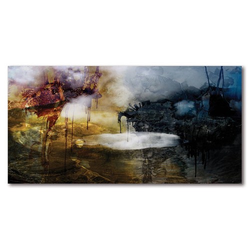 Metallbild moderne abstrait - metallbild,