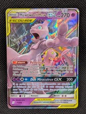 Carte Pokemon MEWTWO et MEW GX