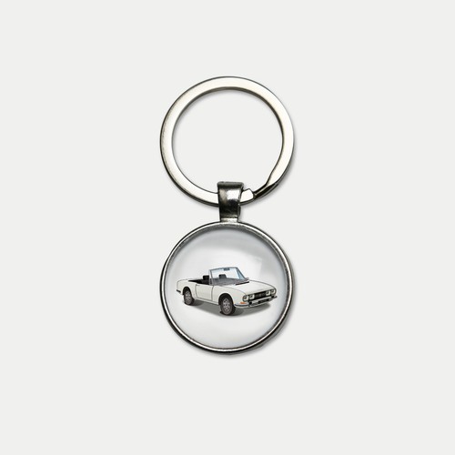 Porte clés 504 - porte-clés, cabriolet