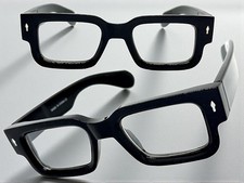 Lunettes De Vue Vintage Rétro Classiques Pour Hommes Grand Cadre Noir Épais