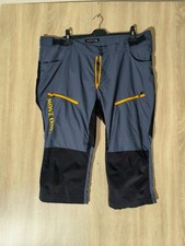 MOVE ON Homme 2XL Cyclisme VTT Stretch Short Gris Noir Jaune