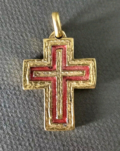Ancien pendentif croix - ancien,