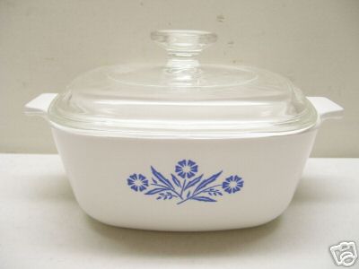 Corning ware cornflower blue - ware, 1