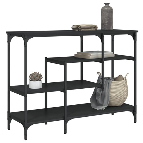 Table console avec étagère - table,