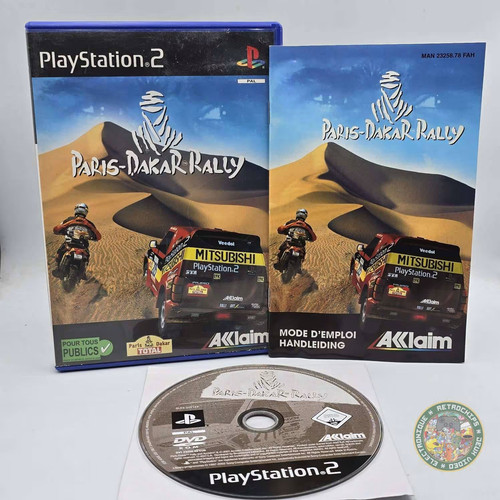 Paris dakar rally ps2 - paris-dakar,