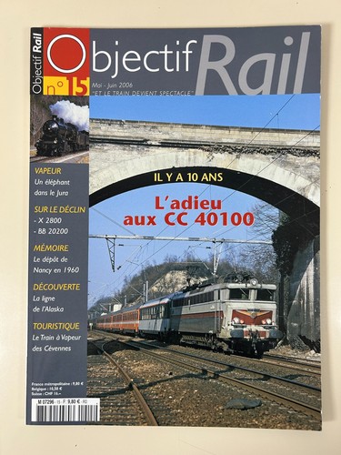 Revue magazine objectif rail - revue/,