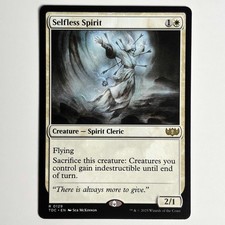 SELFLESS SPIRIT MTG TDC - CARTE MAGIC THE GATHERING EN NEUF