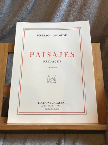 Frederico mompou paisajes - frederico,