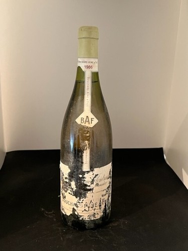 Chassagne montrachet 1986 - chassagne-montrachet, 1er