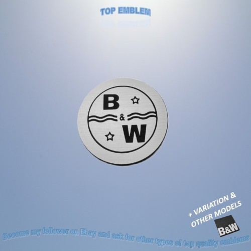 Bowers wilkins w emblème - b&w,