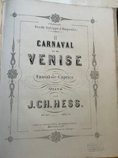 Ancien Recueil de Partitions  gravées pour Piano XIXe