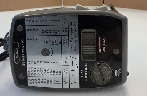 Vintage gossen lunasix light - gossen,