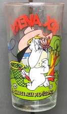 Verre a Moutarde Droopy La Chasse Aux Papillons, Tex Avery, Dessin Animé