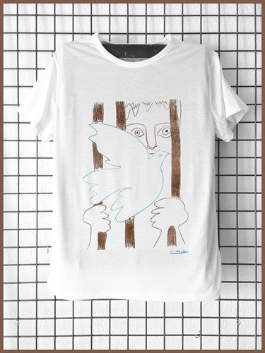Tee shirt colombe la - tee-shirt, de