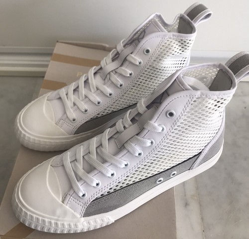 Baskets montantes cuir nubuck