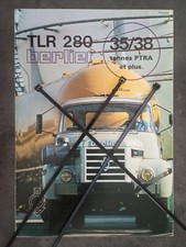 Collector brochure dépliant camion RENAULT BERLIET  TLR  280  Cabine M 4