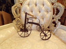 Metal decorative tricycle - metal,