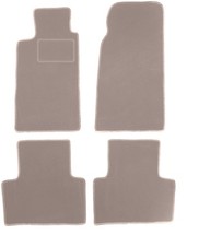 Tapis de sol en velours Beige