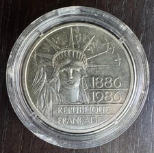 Veme République - 100 francs Liberté 1986  Piefort  Argent - 5,000 ex