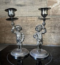 Superbe Paire De bougeoir