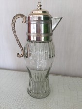 Ancienne aiguière verre et - verre,