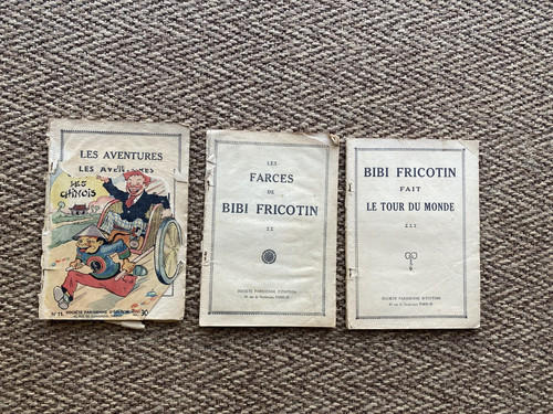 Lot anciennes bibi - lot, bd