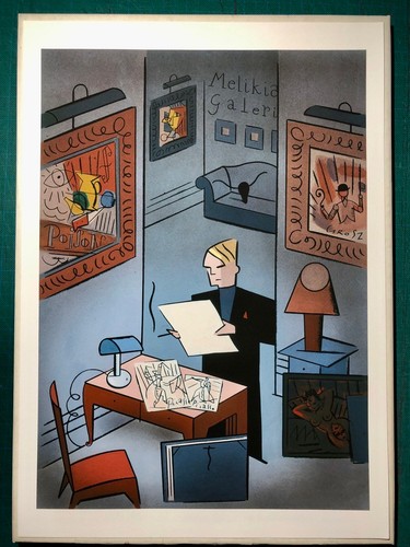 Serge clerc galerie melikian - serge,