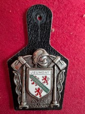 insigne de pompiers,pucelle,Sapeurs pompiers de Jeumont (12i)