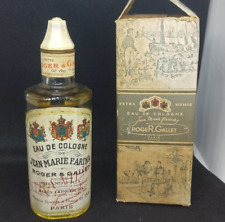 Eau De Cologne Jean Marie Farina Roger&Gallet 86° Vintage RARE LUXE AUTHENTIQUE