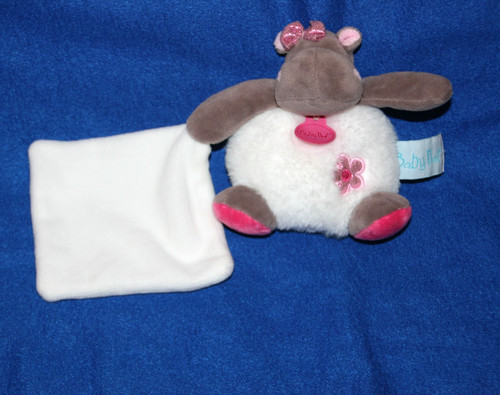 Babynat doudou hyppopotame zoe - doudou,