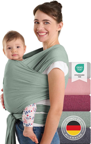 Echarpe portage bebe - echarpe,
