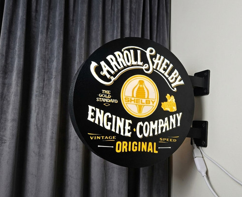 Enseigne shelby engine company - enseigne,