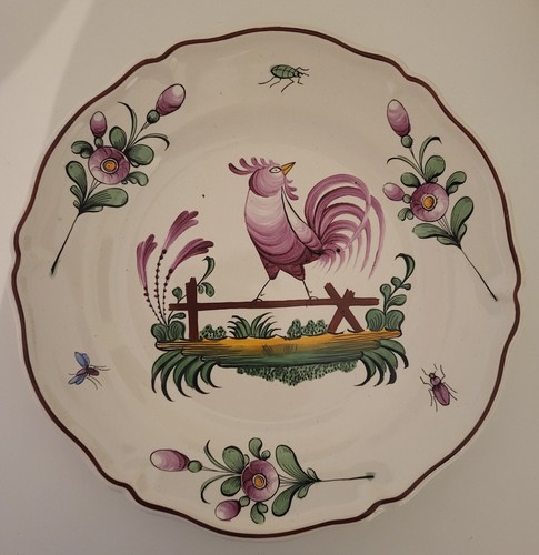 Assiette alsace ancienne - assiette,
