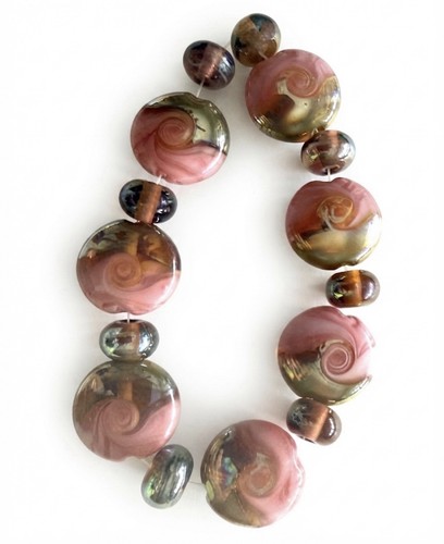 Vintage artisan lampwork bead - artisan,