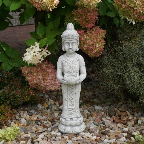 Statuette pierre bouddha - en,