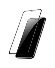 Film en Verre Trempé Intégral iPhone 11 et XR - Contour Noir