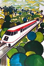 L AEROTRAIN DE BERTIN  TGV